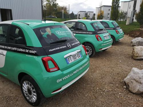 Fiat 500 123 PARE-BRISE