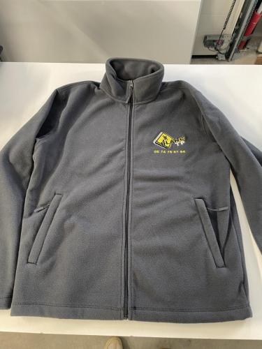 Polaire personnalisée Blanc TP 