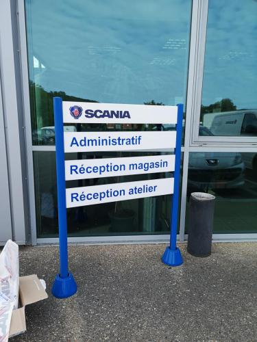 Signalétique Scania 
