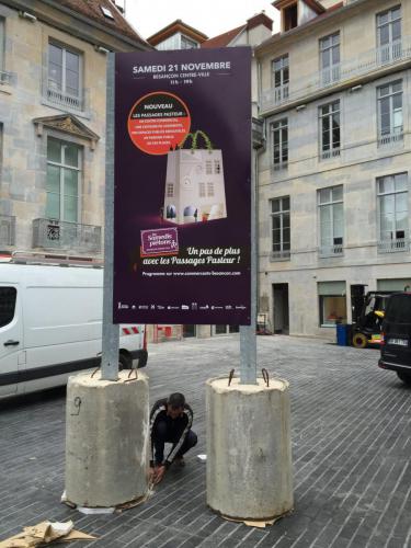 Signalétique pour les Passages Pasteurs 