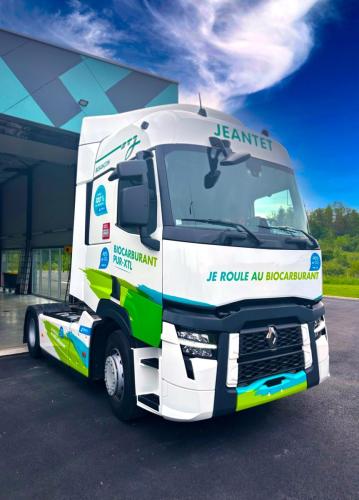 Cabine Renault Trucks société transport Jeantet