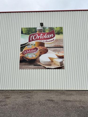 Panneau Fromagerie Milleret